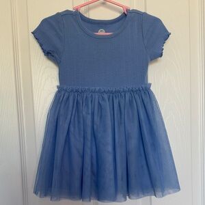 Blue toddler tutu dress